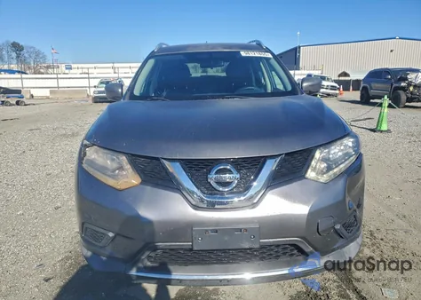 2016 Nissan Rogue S из США, поврежденный, VIN KNMAT2MT9GP726002